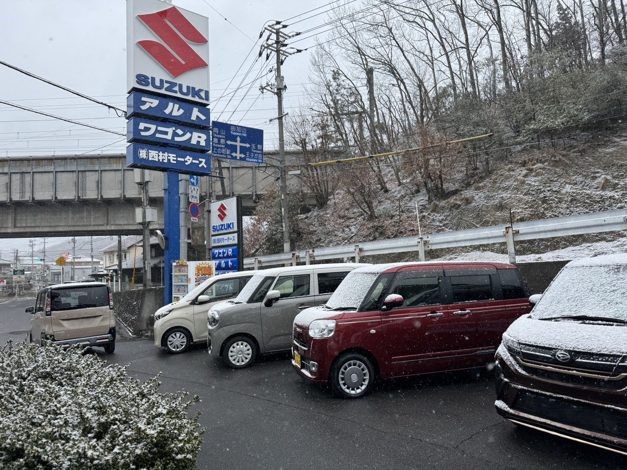 何年か前を思い出します。。　　雪🌨️